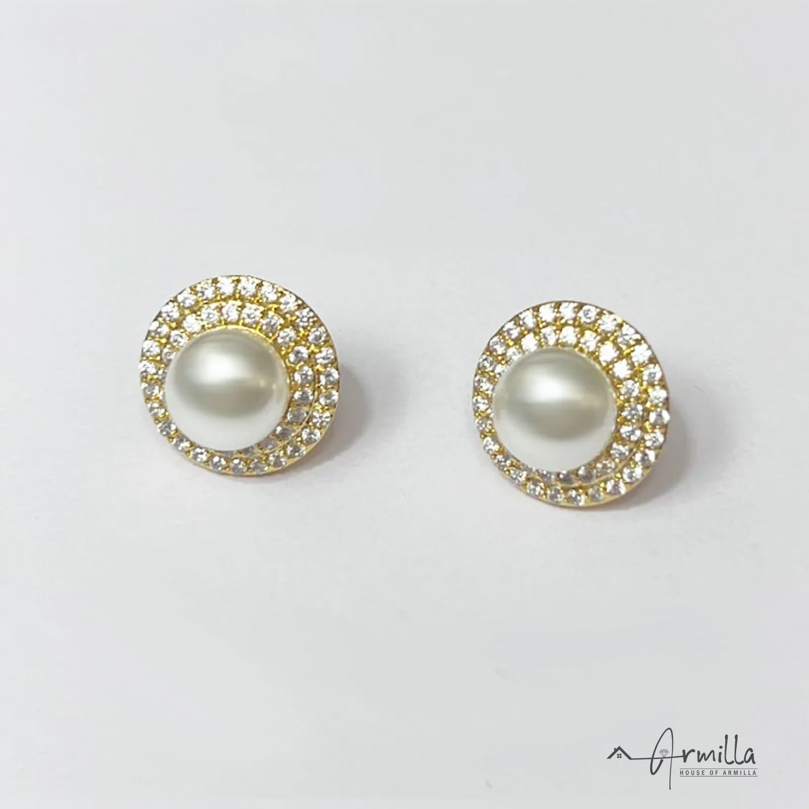 White 9.5-10mm Freshwater Pearl Stud Earrings – Shiels Jewellers