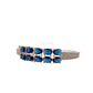 Blue Baguette Stone Bracelet