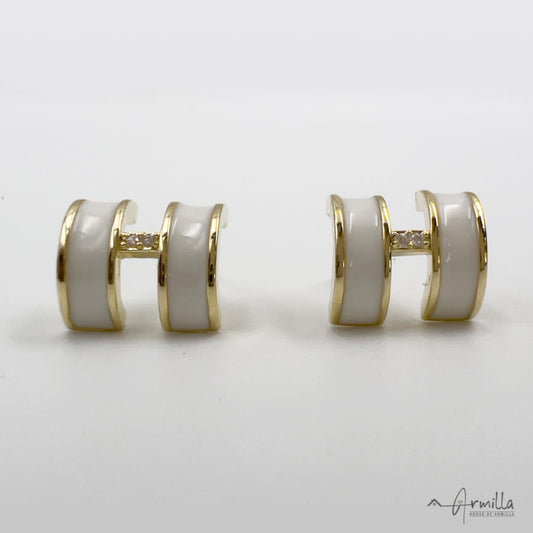 Small Size Hoop in Mother of Pearl